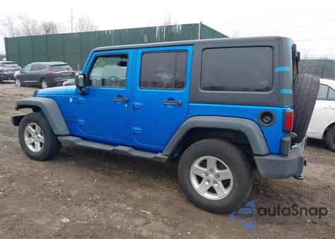 2015 Jeep Wrangler Unlimited Sport from USA, damaged, VIN 1C4HJWDG2FL505099